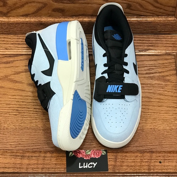Air Jordan Legacy 312 Low Pale Blue Shoes - Picture 5 of 8
